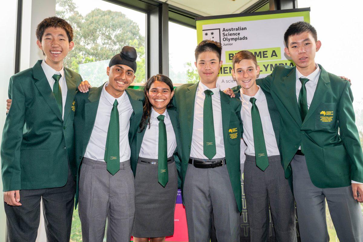 Introducing the team representing Australia at the 2024 International Junior Science Olympiad! image