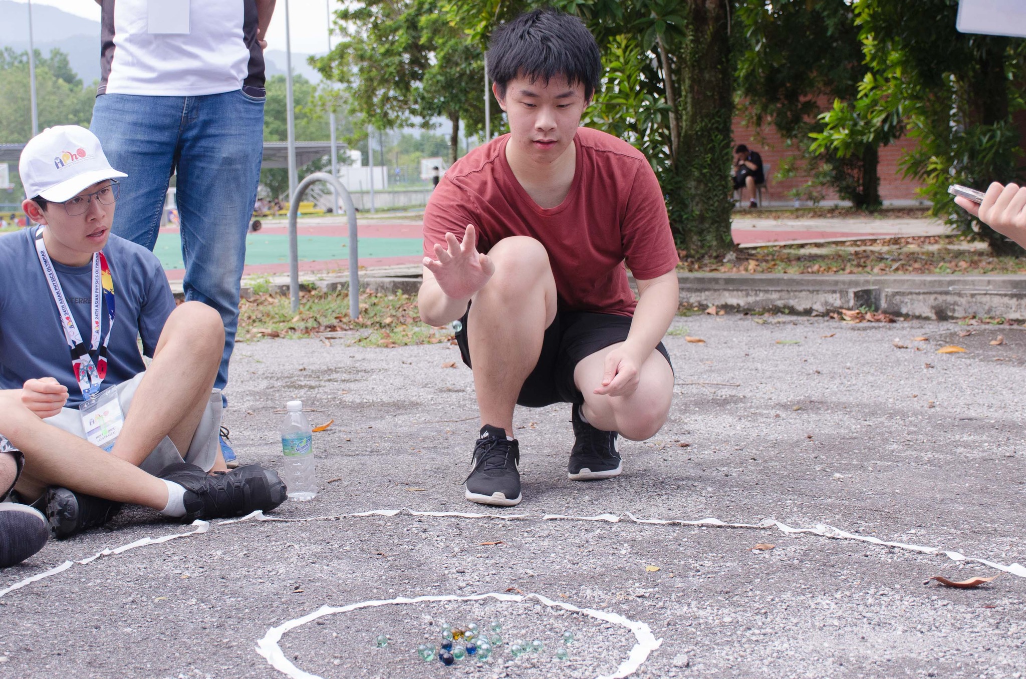 From Facebook APhO 2024 Marbles Eason and David 2