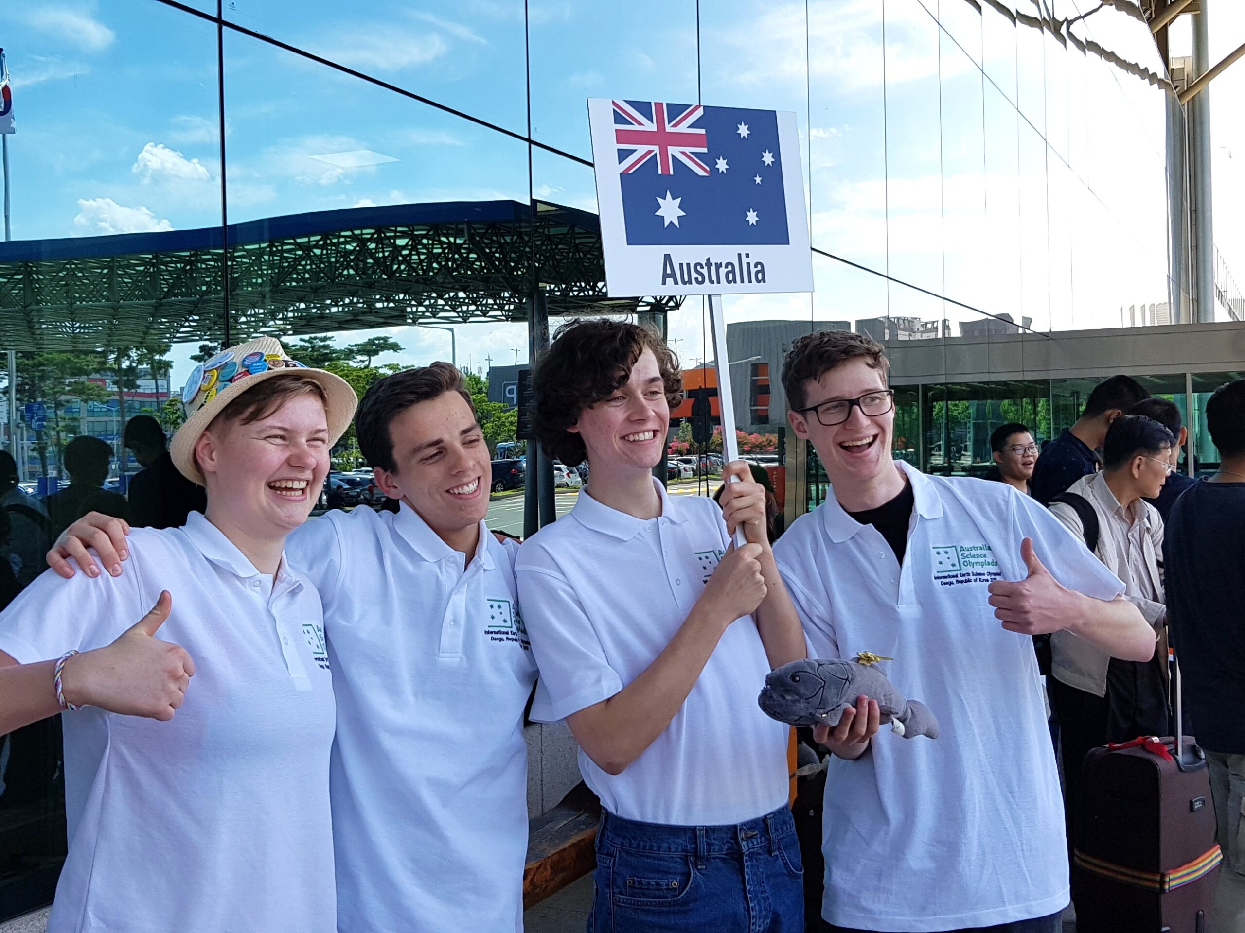 2019 IESO Team Arrives in South Korea