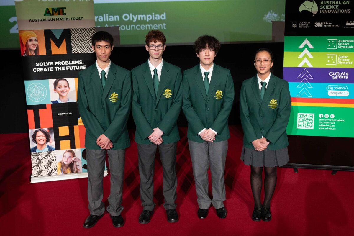 Introducing the team representing Australia at the 2026 International Chemistry Olympiad! image
