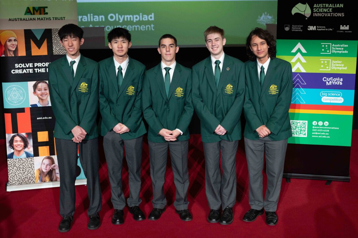 Introducing the team selected to represent Australia at the 2026 International Physics Olympiad! image